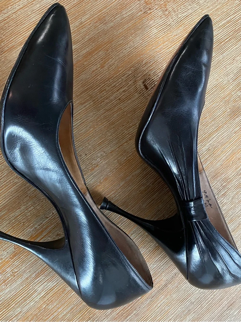 MANDEL’S Fascinating Slippers Skyscrapers New York Vintage Stiletto